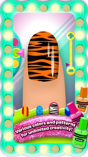 Crayola美甲派對 (Crayola Nail Party)(圖4)-速報App