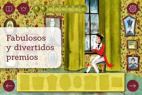 The Princess and the Pea Interactive Book screenshot 2