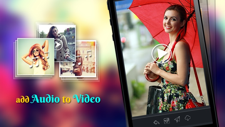AddAudio - Free app to Add background music to your video and to remix multiple audio into one