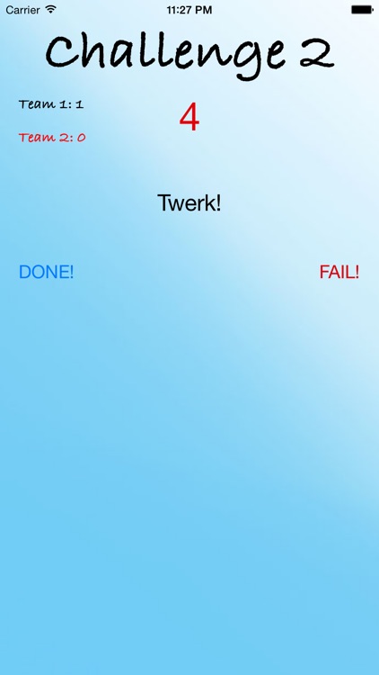 Seven Second Challenge!