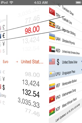 Currency Exchange Live Rates screenshot 3
