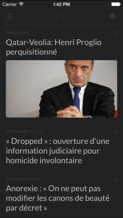 Journaux FR - Les jou... screenshot1