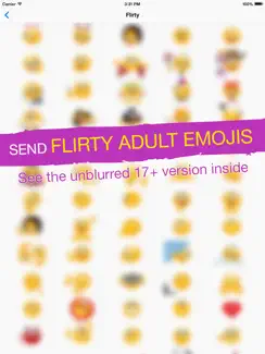 Adult Emoji Icons PRO - Romantic Texting & Flirty Emoticons Message Symbols iPad image 1