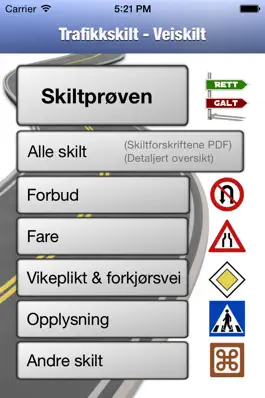 Game screenshot Trafikkskilt - Veiskilt mod apk