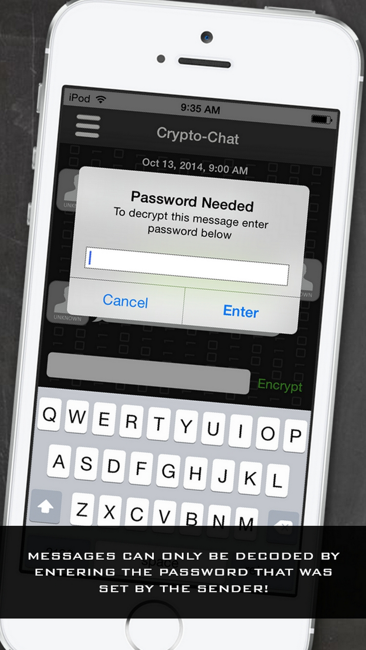 Crypto-Chat screenshot 3
