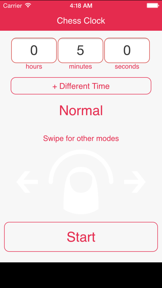 #2. Chess Clock Offline (iOS) 来自: Kevin Sloan