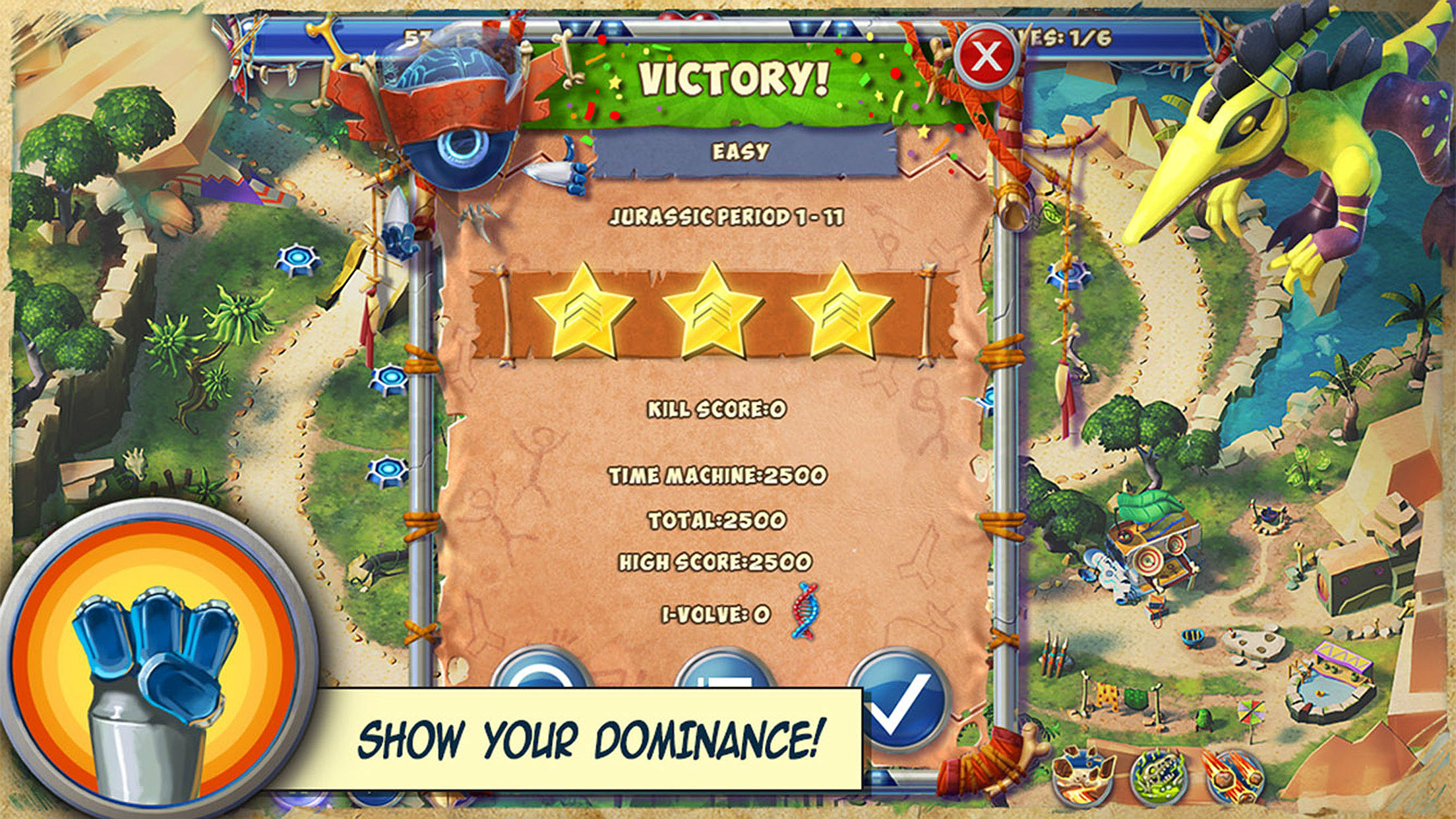 Dino Rage Defense TD screenshot 4