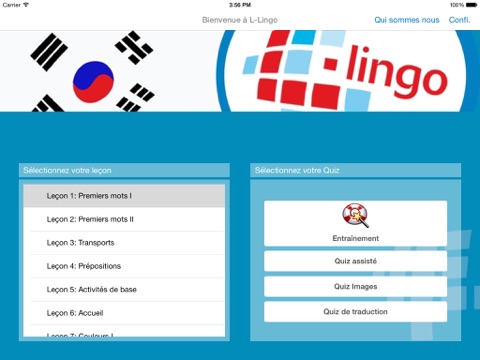 Screenshot #6 pour L-Lingo Apprenez le Coréen
