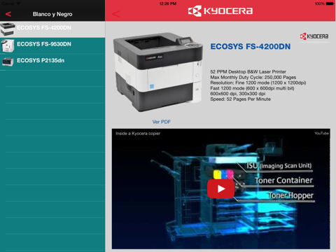 Screenshot #5 pour Kyocera