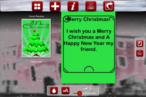 Magical xMas Cards screenshot 3