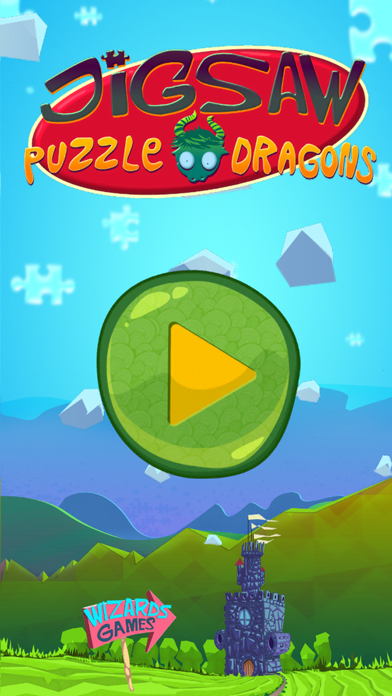 Screenshot #1 pour Dragon jeux puzzle gratuits - Casse-tête pour les tout-petits et enfants