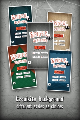 Alpha Spider Solitaire - Unlimited FreeCell plus Spades Saga screenshot 2