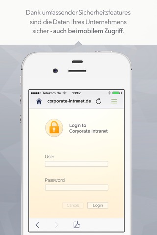 Cortado Secure Net for Cortado Corporate Server screenshot 3
