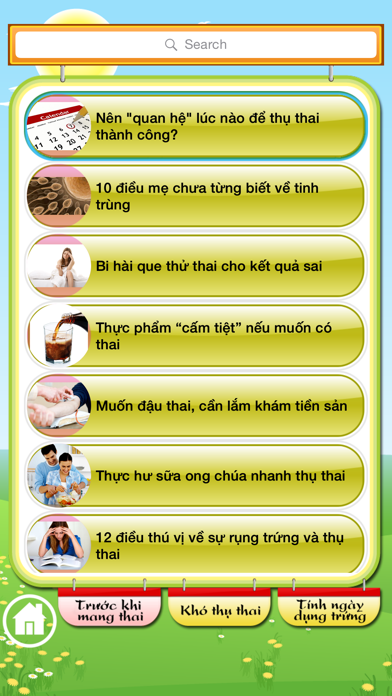 Screenshot #2 pour Cẩm Nang Làm Mẹ - Mang Thai, Nuôi Dạy Trẻ