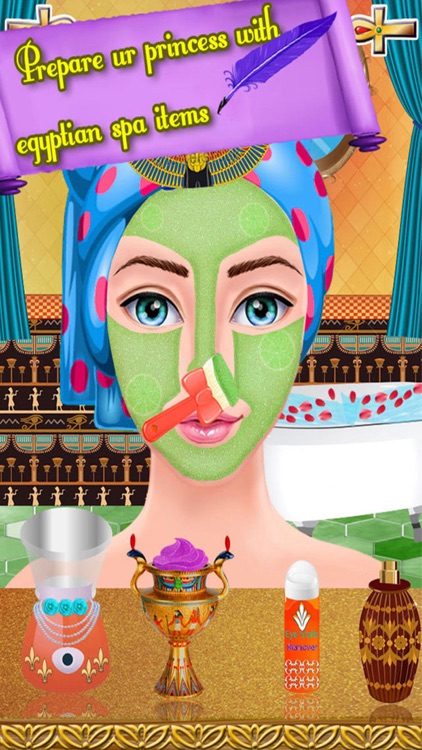 Egyptian Princess Makeup & Makeover Salon Girls Games