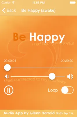 Game screenshot Be Happy - Hypnosis Audio by Glenn Harrold hack
