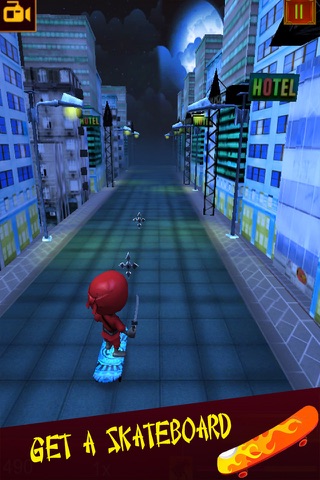 Teenage Ninja Run & Jump Mobile - Fun 3D Kids Games Free screenshot 3