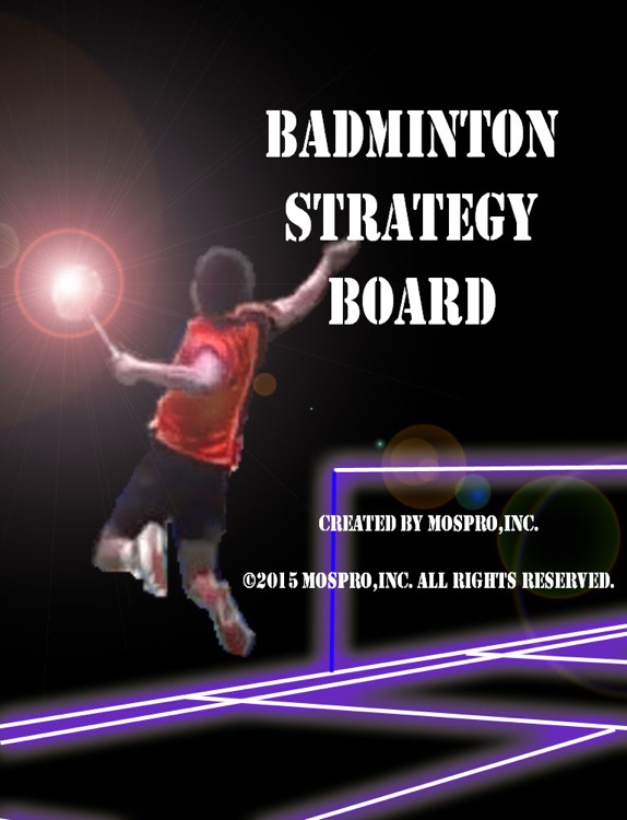 Badminton strategy board