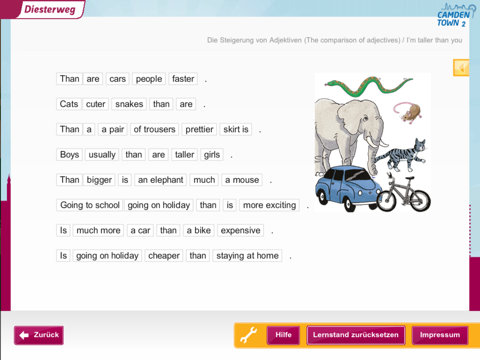 Screenshot #4 pour Camden Town Grammar-App 2