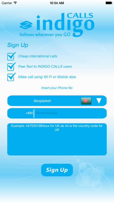 Screenshot #2 pour Indigo Calls