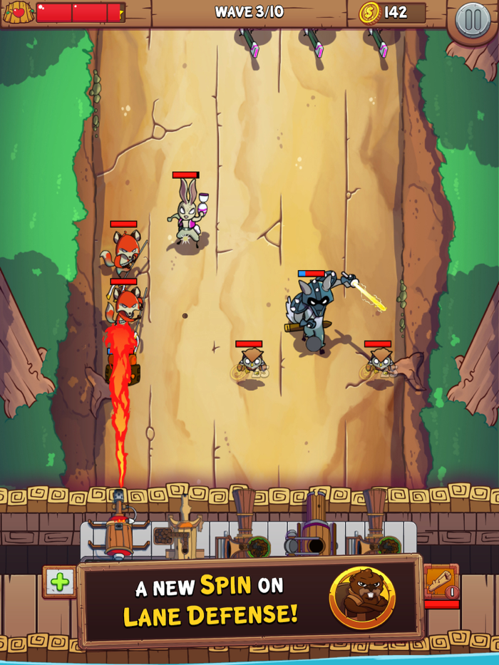 Defend The Dam - Active Lane Defense