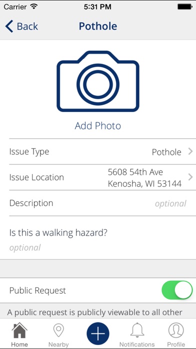 App screenshot