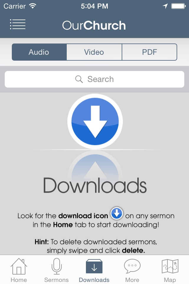 iPhone screenshot