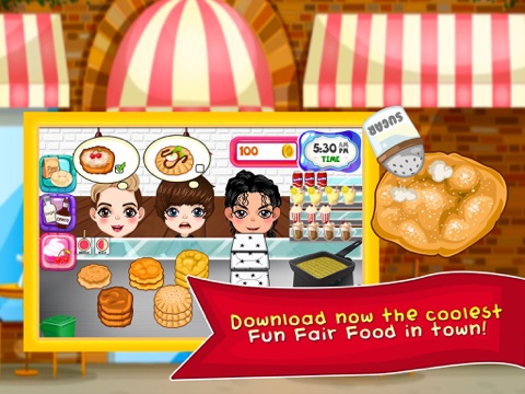 Screenshot #4 pour Fair Food Cooking Maker Dash - Dessert Restaurant Story Shop, Bake, Make Candy Games for Kids