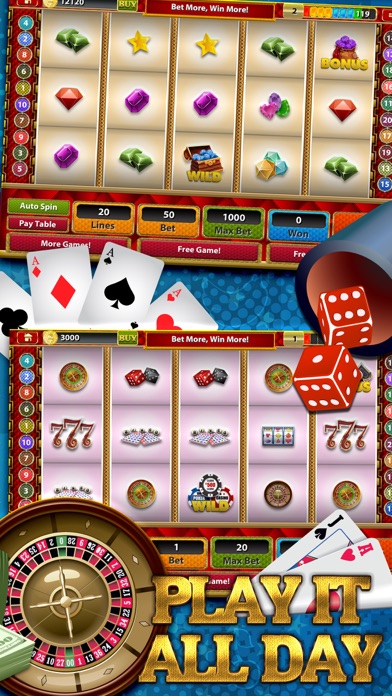 All in Casino Slots - Millionaire Gold Mine Games Screenshot