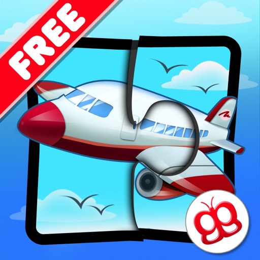Transport Jigsaw Puzzles 123 Free for iPad - Fun Learning Puzzle Game for Kids
