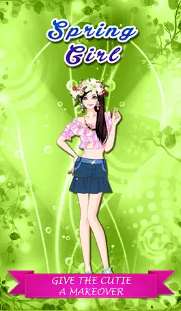 Game screenshot Little Spring Girl - Dress Up! Game about makeover and make-up mod apk