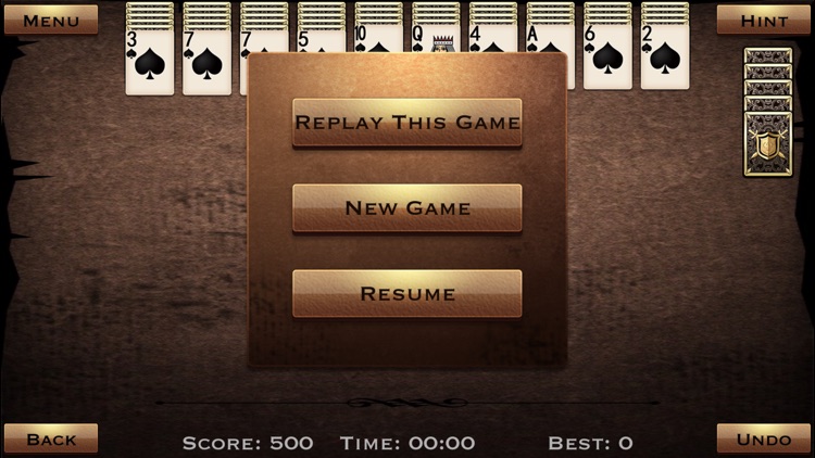 Spider Solitaire for iPhone