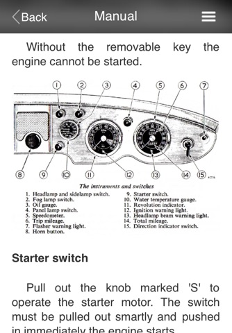 Digital Auto Guides MGA Drivers Handbook screenshot 2