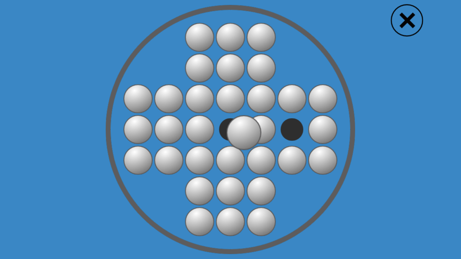 #1. Classic Peg Solitaire Touch (iOS) 来自: Kevin White