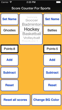 Game screenshot Score Counter For Sports apk