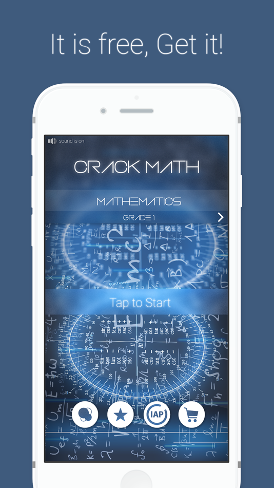 Crack Math - Free Endless Trivia Game For Boys and Girls - 1.1 - (iOS)