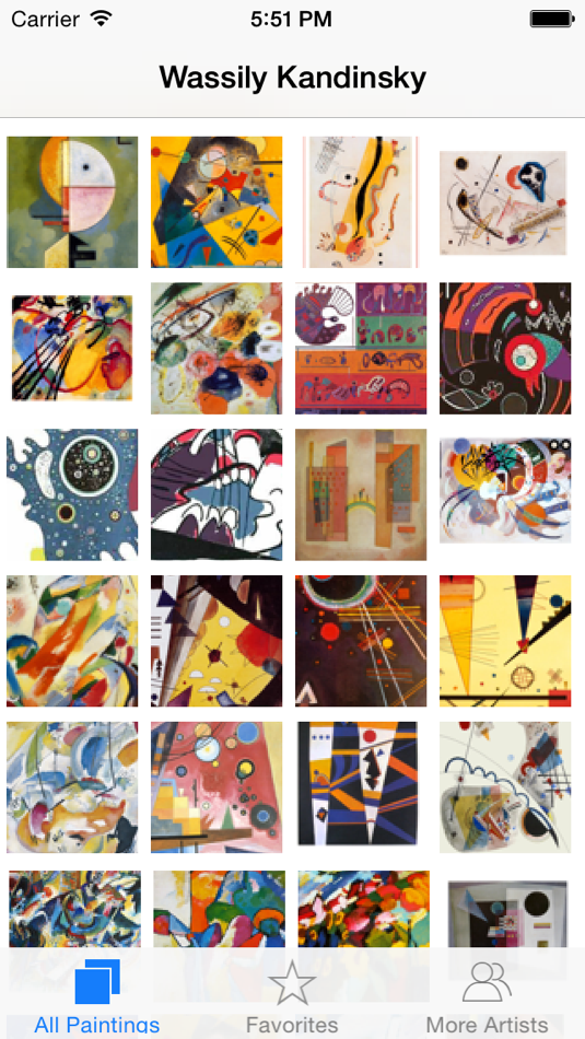 Kandinsky 111 Paintings HD 100M+ Ad-free - 3.0 - (iOS)