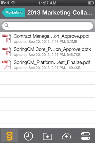 SpringCM screenshot 2