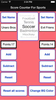 Score Counter For Sports iphone bilder 3