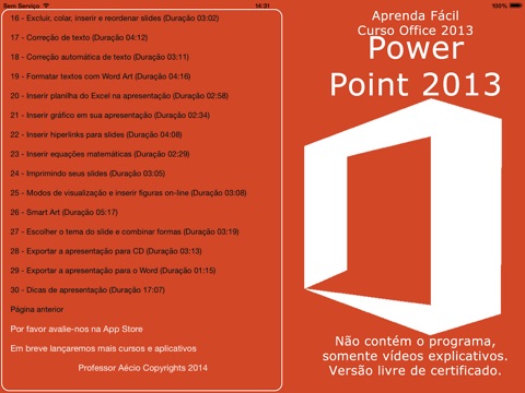 Tutorial for Power Point 2013 Edition screenshot 2