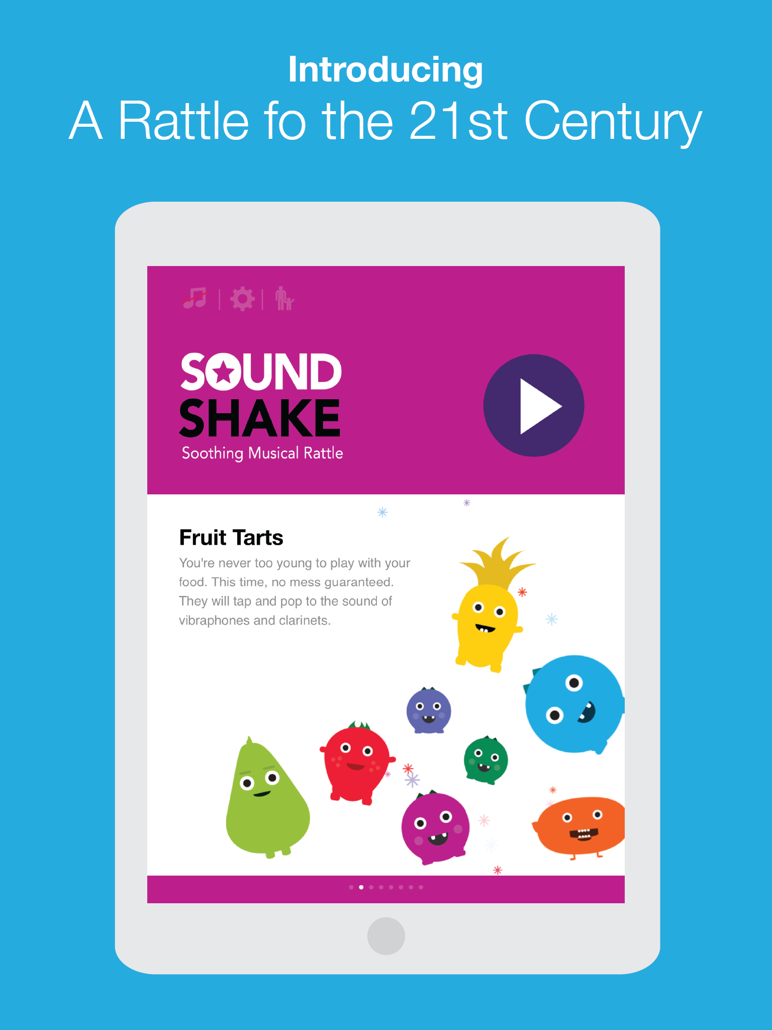 Sound Shake: The Soothing Musical Rattle for Babies and Toddlers