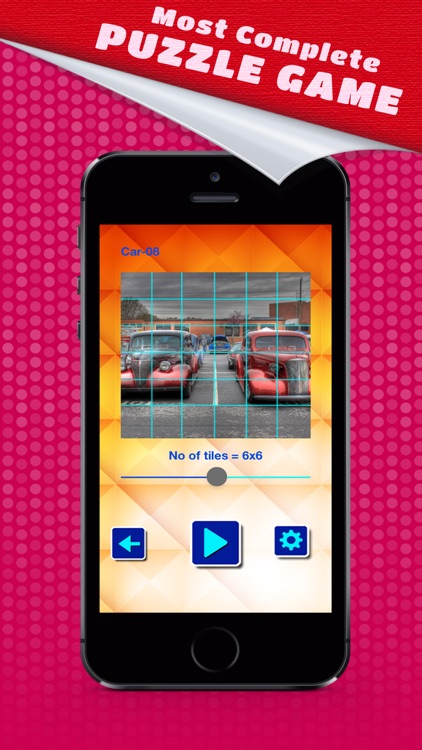 Puzzle Slide - Amazing Cars