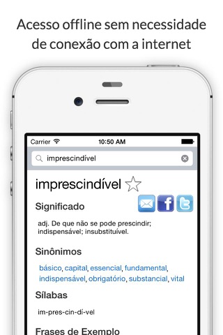 Dicionário de Português screenshot 2