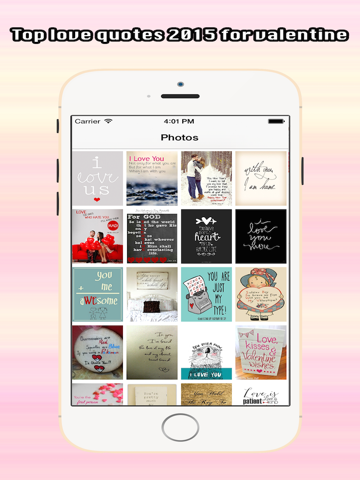 Screenshot #4 pour Valentine Love Quotes 2015