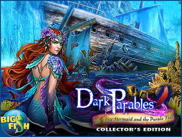 Dark Parables: The Little Mermaid and the Purple Tide Collector's Edition HD screenshot-4