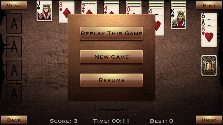 Solitaire iPhone edition