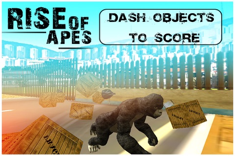 Rise Of Apes ( 3d animal rampage game for destruction lovers ) screenshot 4