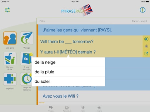 Screenshot #4 pour Guide de conversation d'anglais britannique – Voyagez aisément au Royaume-Uni