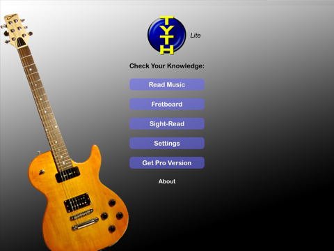 Screenshot #4 pour Guitar Score Trainer - Lite - Learn Notes With Your Real Guitar