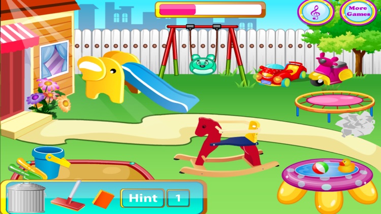 Kindergarten - Clean Up Games